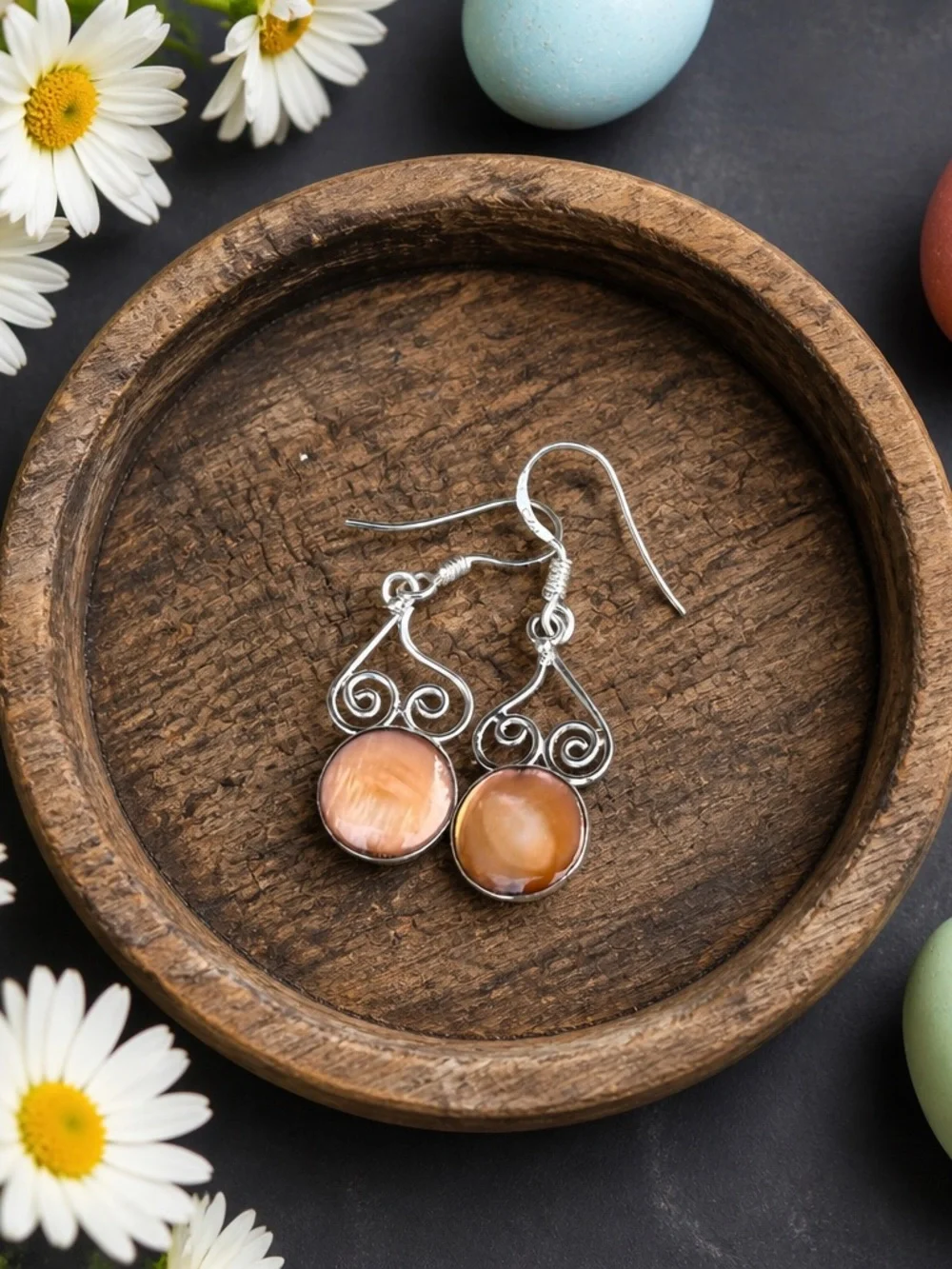 NEW! Mother of Pearl Earrings